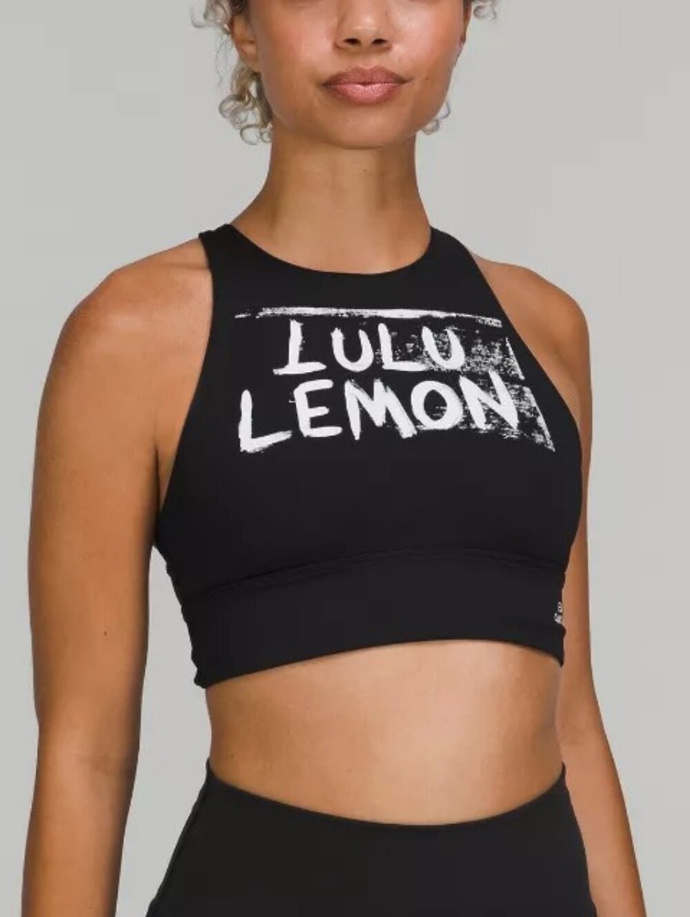 Lululemon Energy High-Neck Longline Bra Ed Curtis Limited Edition Med Support 4